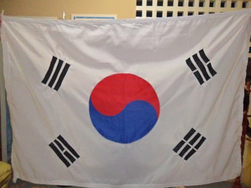 Bandeira Da Corea Do Sul Com Entrega Grátis Em Todo Pais