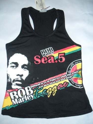 Camisetas Femininas Bob Marley Entrega Grátis