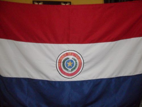 Bandeira Oficial Do Paraguai Com Entrega Grátis A Todo Pais