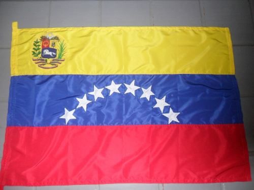 Bandeira Oficial Da Venezuela Atualizada