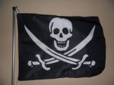 BANDEIRA DE PIRATA PARA EMBARCAÇÃO